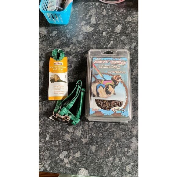 NWT Ferret Leash Harness Accessories - Picture 1 of 8
